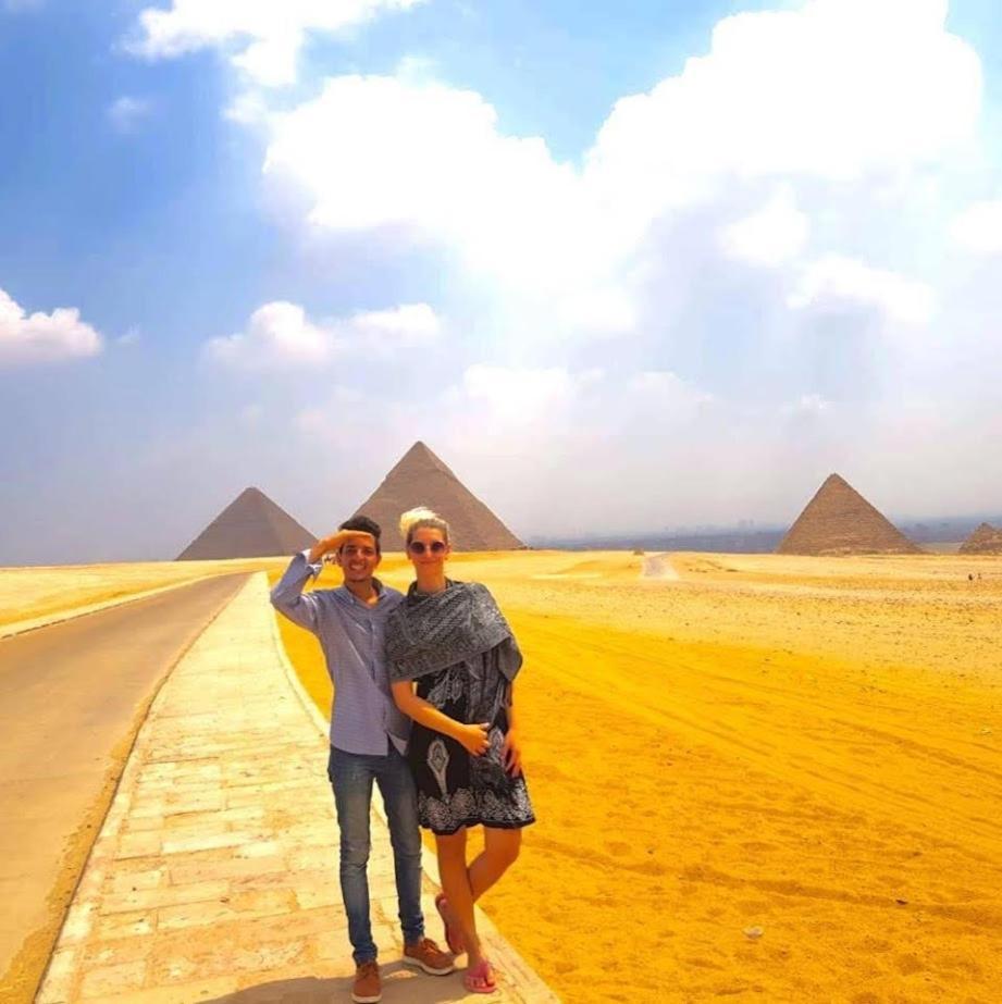Studio Farida Pyramids View Kafret el-Gabal Exteriér fotografie